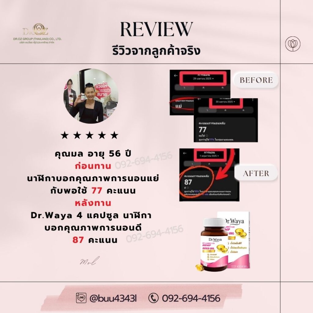 DR.WAYA HEMP SEED OIL